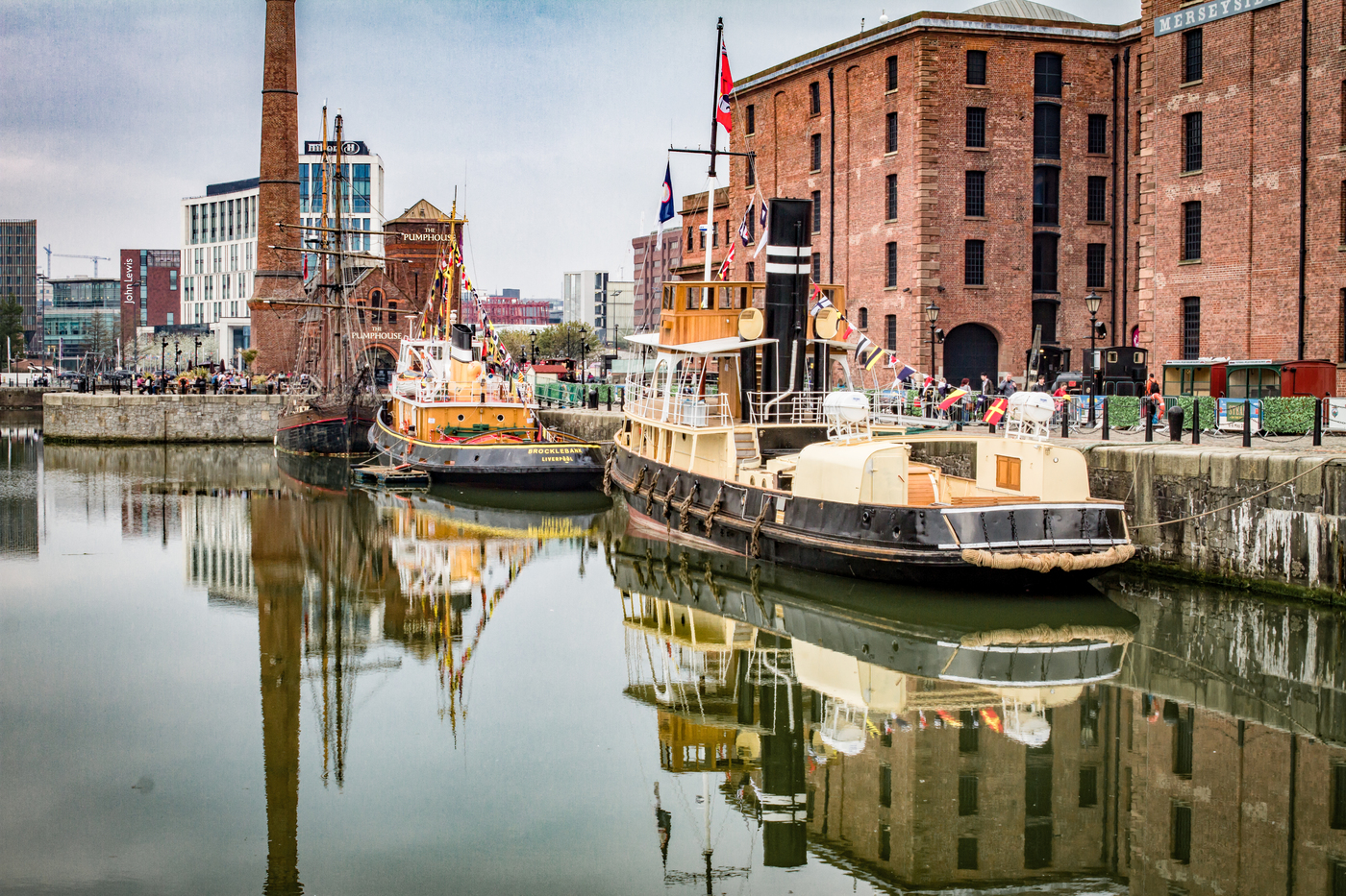 Steam on the Dock - Albert Dock